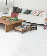 Load image into Gallery viewer, Quick Step - White Plank Laminate Flooring
