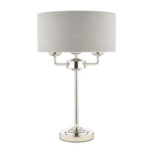 Load image into Gallery viewer, Laura Ashley - Sorrento Lighting Collection - Nickel and Silver
