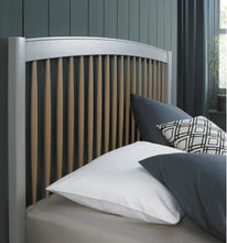 Load image into Gallery viewer, Whitby Scandi Oak &amp; Warm Grey - Bedstead
