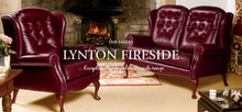 Load image into Gallery viewer, Lynton Fireside - Antique Red Leather
