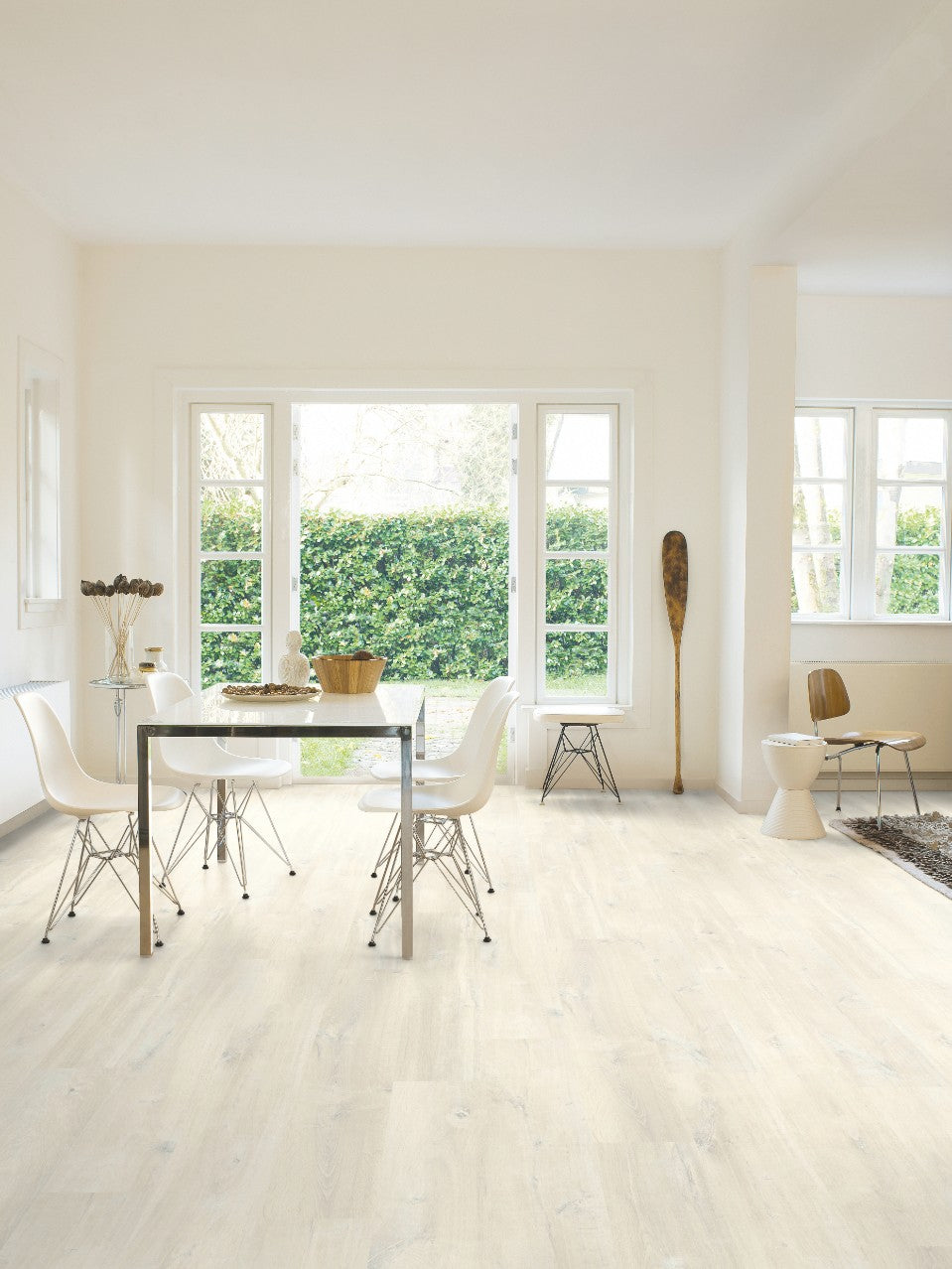 Quickstep Creo Laminate Flooring - Charlotte Oak White