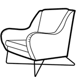 Load image into Gallery viewer, Farnborough - Accent Chair (Whistler)
