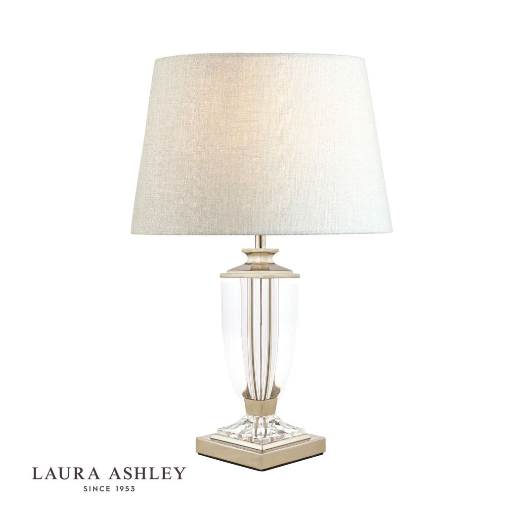 Laura Ashley - Carson Table Lamps - Polished Nickel