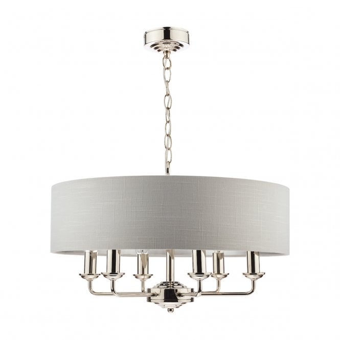 Laura Ashley - Sorrento Lighting Collection - Nickel and Silver