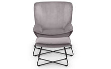 Load image into Gallery viewer, Mila Velvet Chair &amp; Stool
